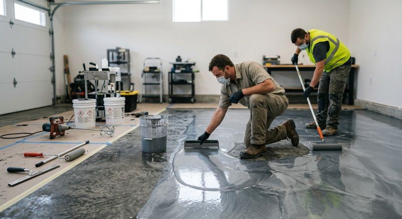 Concrete Epoxy Service in Columbia, SC