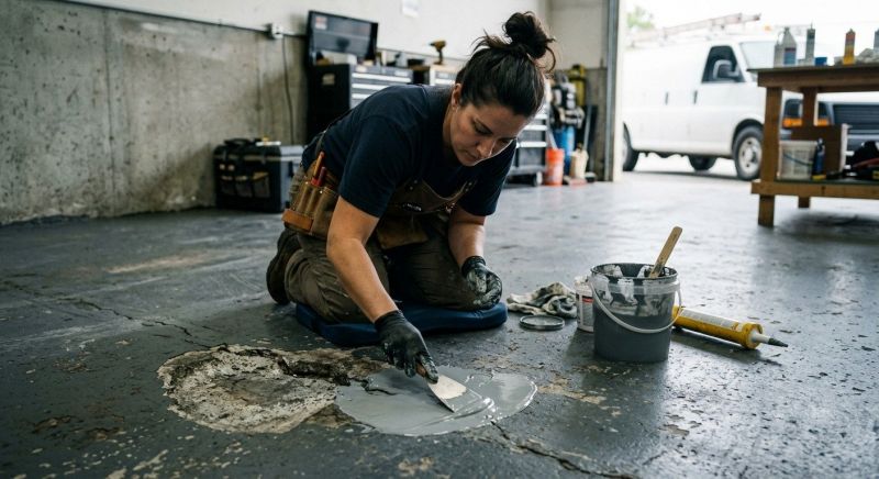 Epoxy Flooring Installation in Woodbridge, VA