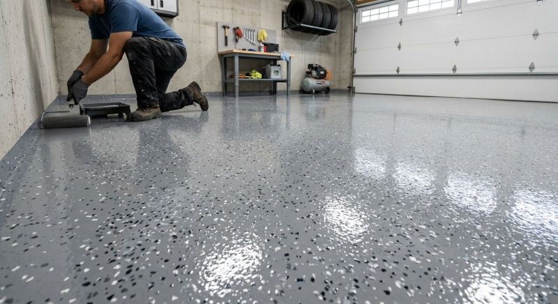 Epoxy Flooring Service in Winston Salem, NC
