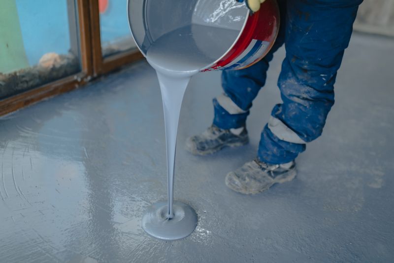 Close-up of Epoxy Application