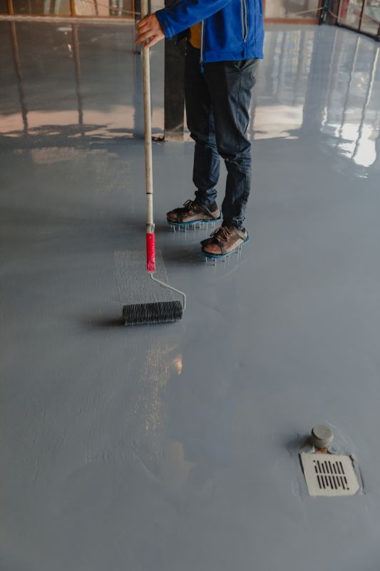 Garage Floor Epoxy Installation in Charlotte, NC