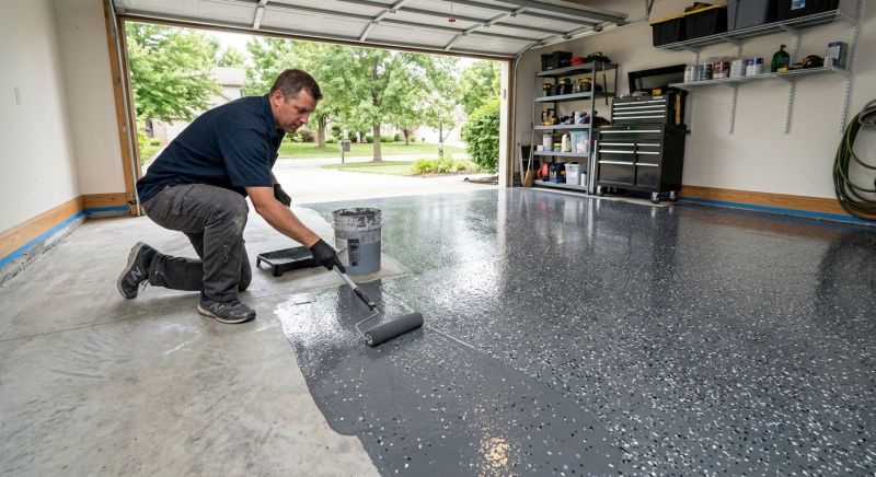 Garage Floor Resurfacing in Fairfax, VA