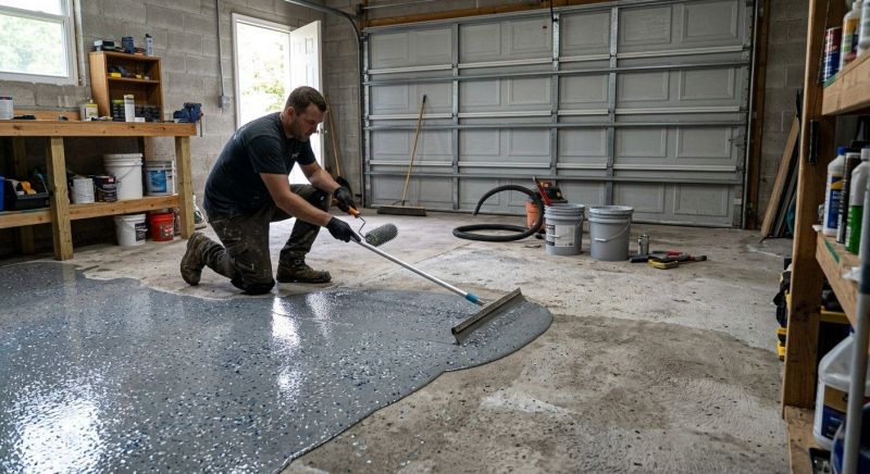 Garage Floor Resurfacing in Greensboro, NC