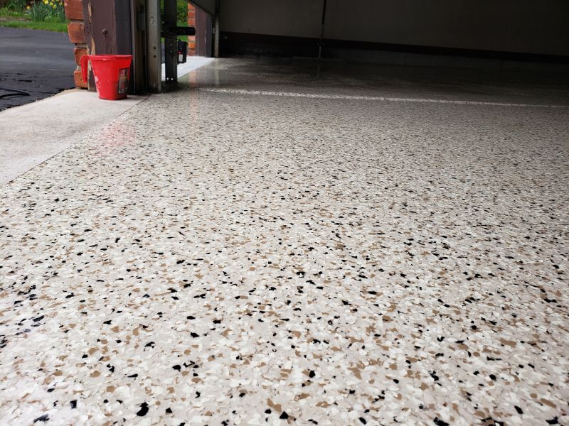 Garage Floor Staining in Greenville, SC