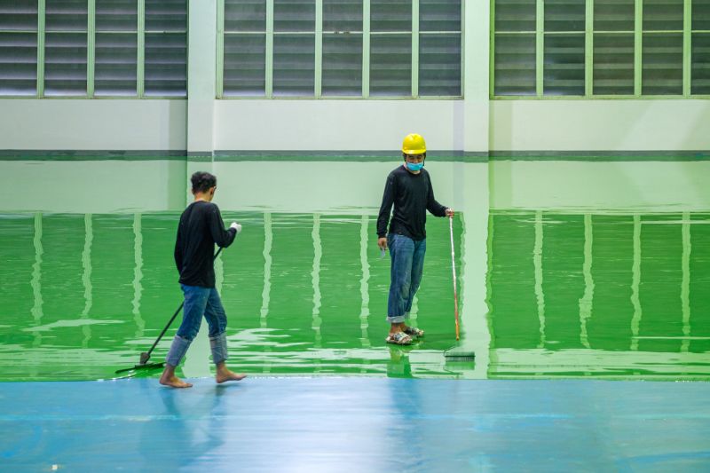 Residential Floor Coating in Loudoun County, VA